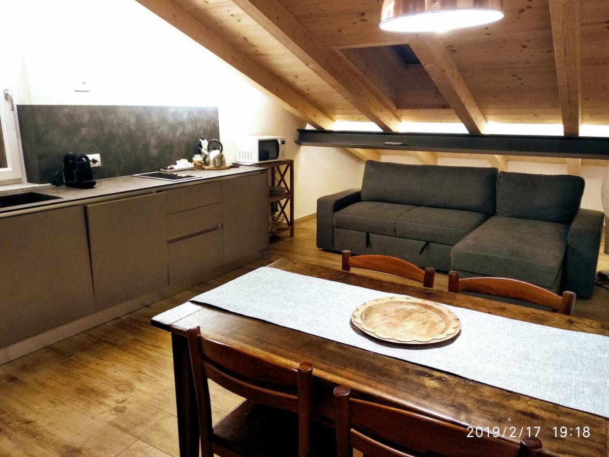 Maison Soleil - Mansarda Aosta Bagian luar foto