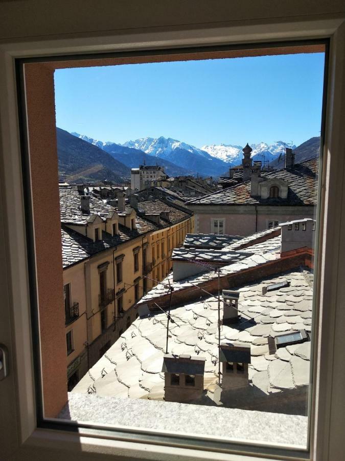 Maison Soleil - Mansarda Aosta Bagian luar foto